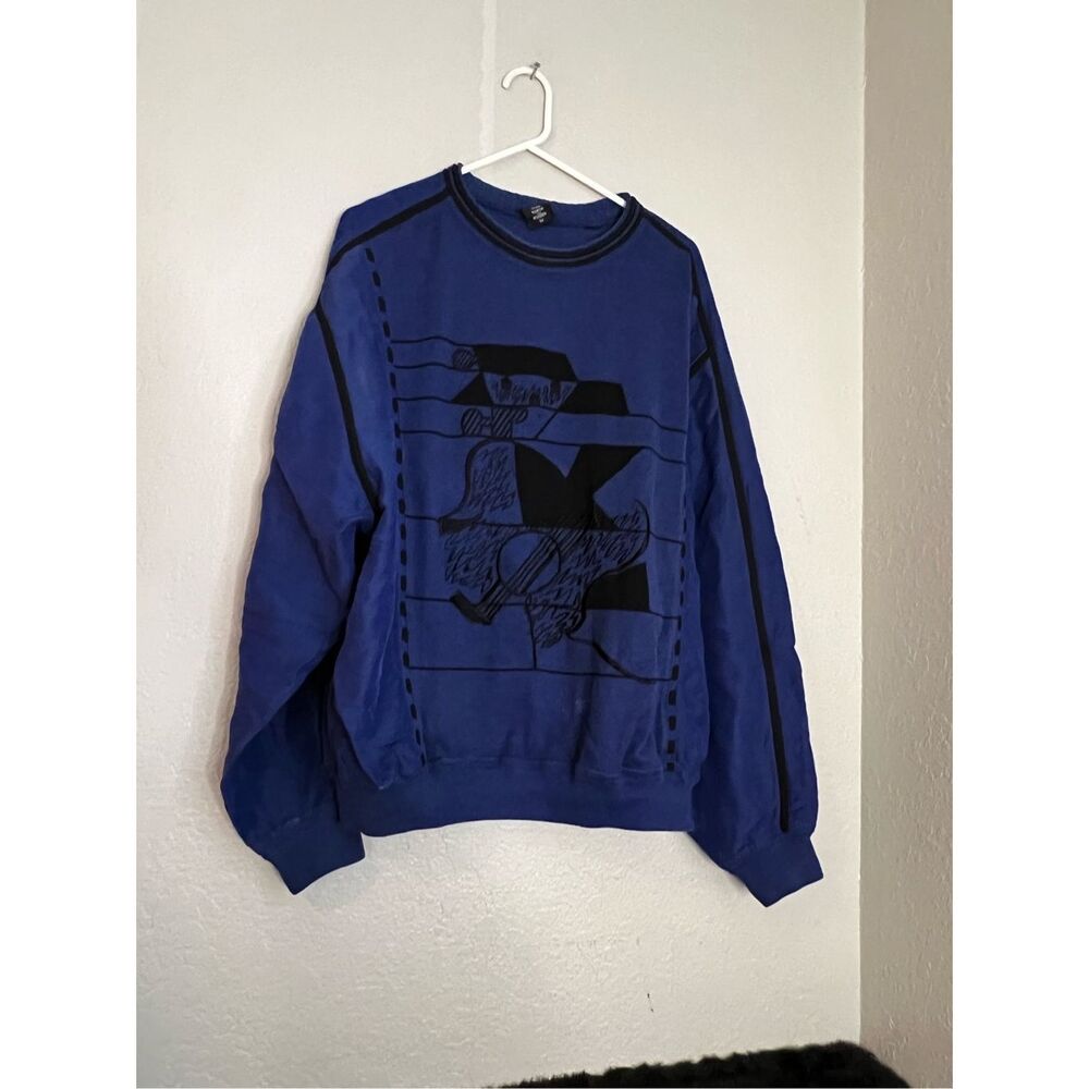 SELDOM‎ BY MARTIN VAN HEUSDEN MEN Sz 52 XL  Vtg Sweater 1980s